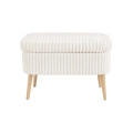 Tabouret MOLIS 35x60 cm blanc
