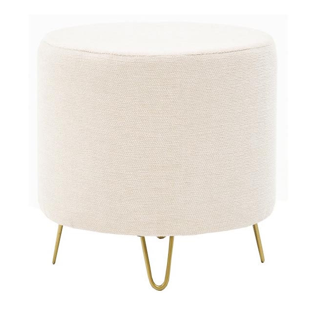 Tabouret NANI Ø 40 cm crème