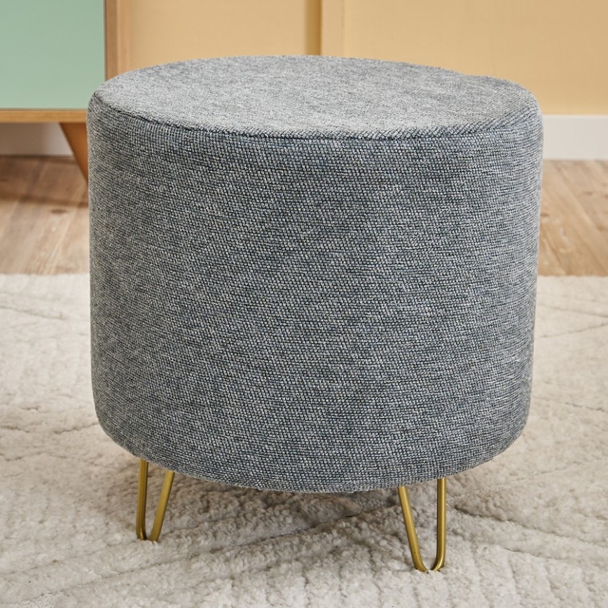 Tabouret NANI Ø 40 cm gris