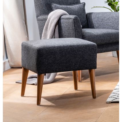 Tabouret NIMO 46x50 cm gris