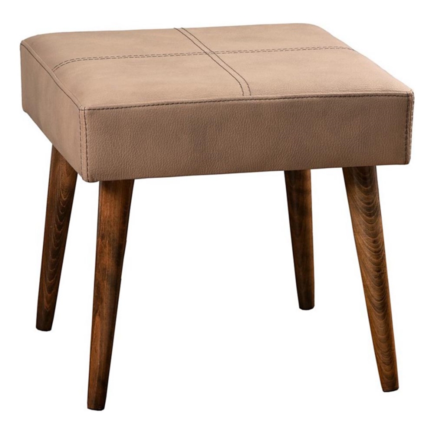 Tabouret NUTO 46x46 cm marron
