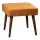 Tabouret NUTO 46x46 cm orange