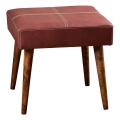 Tabouret NUTO 46x46 cm rouge