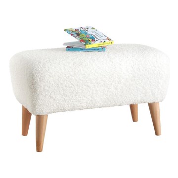 Tabouret PIXI 32x61 cm blanc