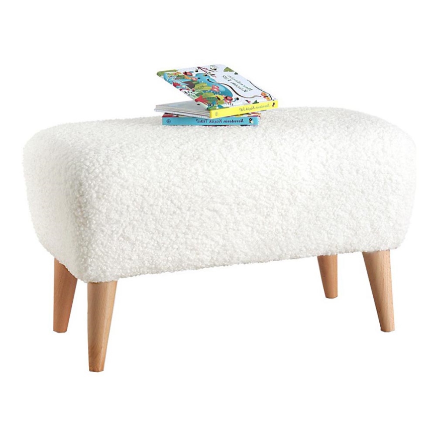 Tabouret PIXI 32x61 cm blanc