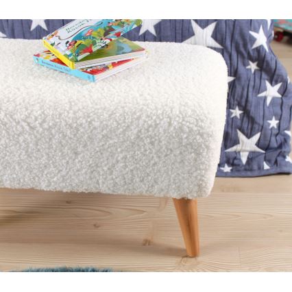 Tabouret PIXI 32x61 cm blanc