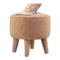 Tabouret PIXI Ø 38 cm, marron