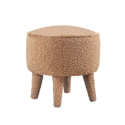 Tabouret PIXI Ø 38 cm, marron