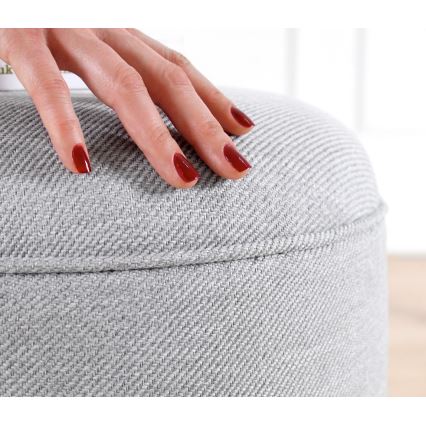 Tabouret PIXI Ø 40 cm, gris