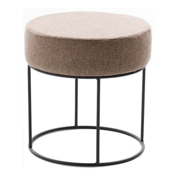 Tabouret RELO Ø 40 cm, marron