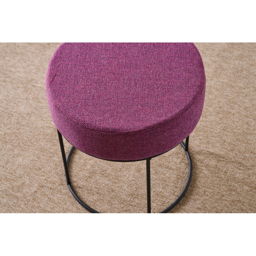 Tabouret RELO Ø 40 cm, rose