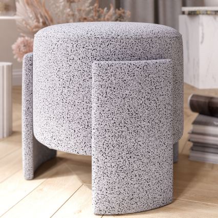 Tabouret ROCKET Ø 39 cm gris