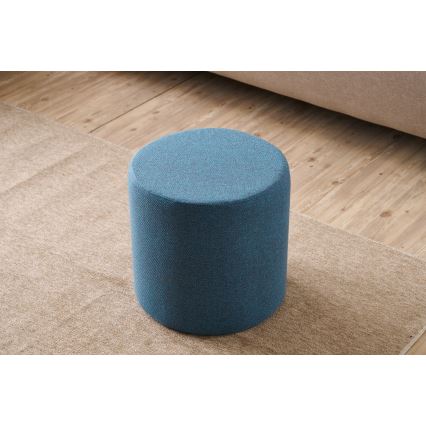 Tabouret RONDO Ø 40 cm bleu