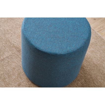 Tabouret RONDO Ø 40 cm bleu