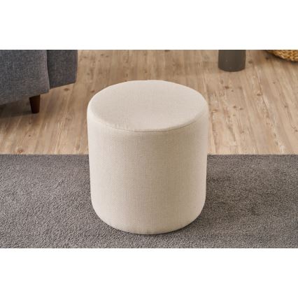 Tabouret RONDO Ø 40 cm crème