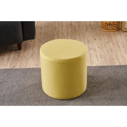 Tabouret RONDO Ø 40 cm jaune