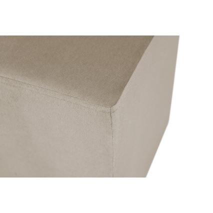 Tabouret SIX 40 x 40 cm beige