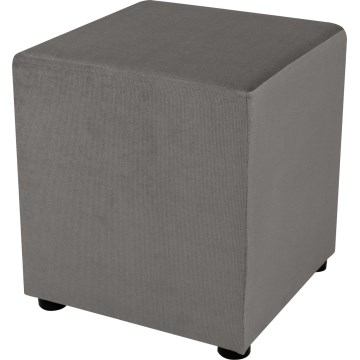 Tabouret SIX 40 x 40 cm gris