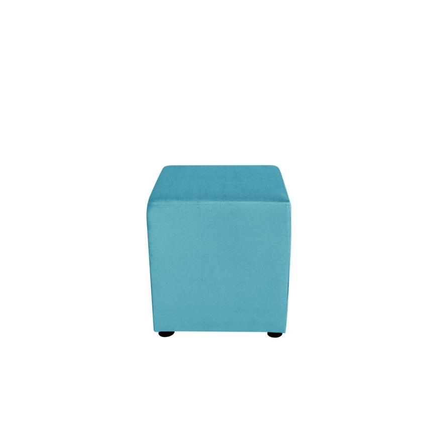 Tabouret SIX 40x40 cm bleu