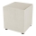 Tabouret SIX 40x40 cm crème