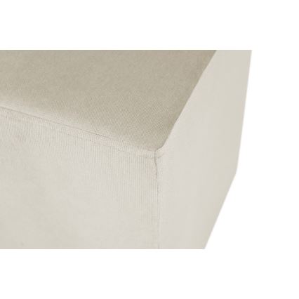 Tabouret SIX 40x40 cm crème