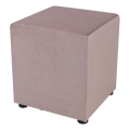 Tabouret SIX 40x40 cm rose