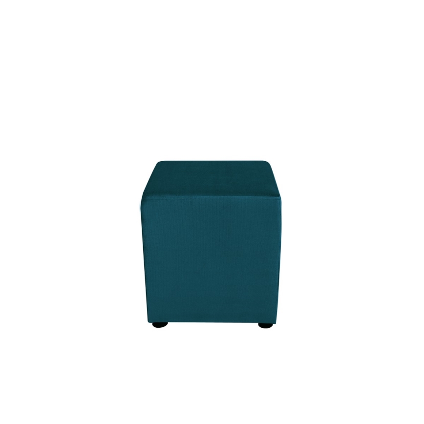 Tabouret SIX 40x40 cm turquoise