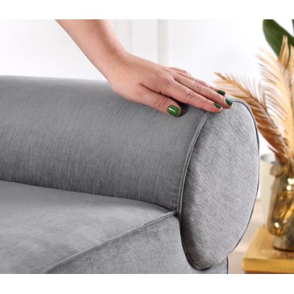 Tabouret TIKI 47x45 cm gris