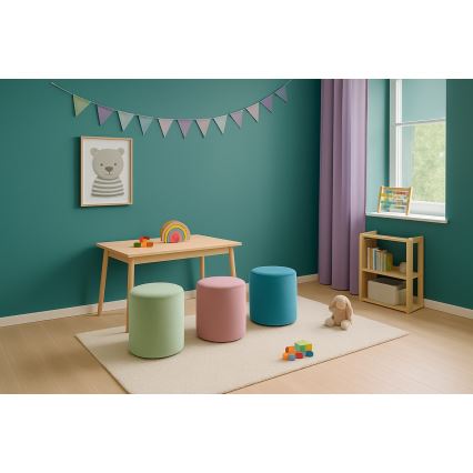 Tabouret VEX 36x36 cm vert clair