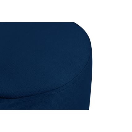 Tabouret VEX, diamètre 36 cm, bleu foncé