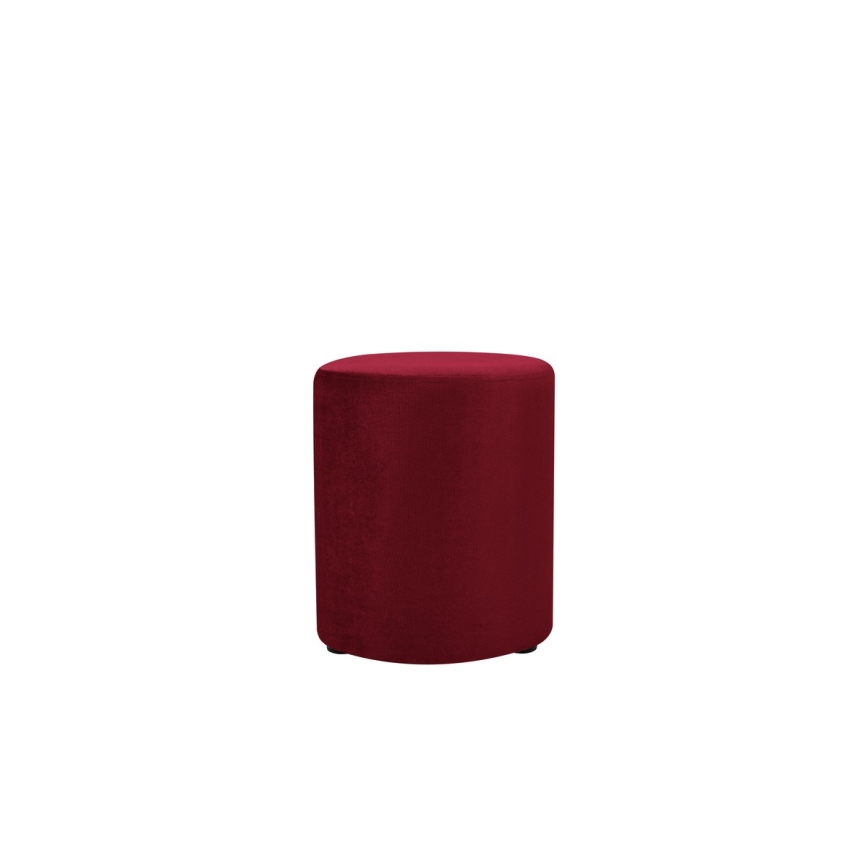 Tabouret VEX, diamètre 36 cm, rouge