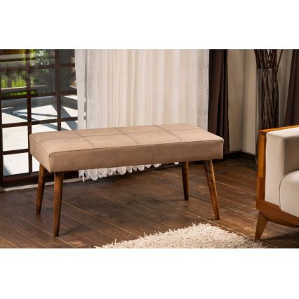 Tabouret VITO 46x92 cm marron