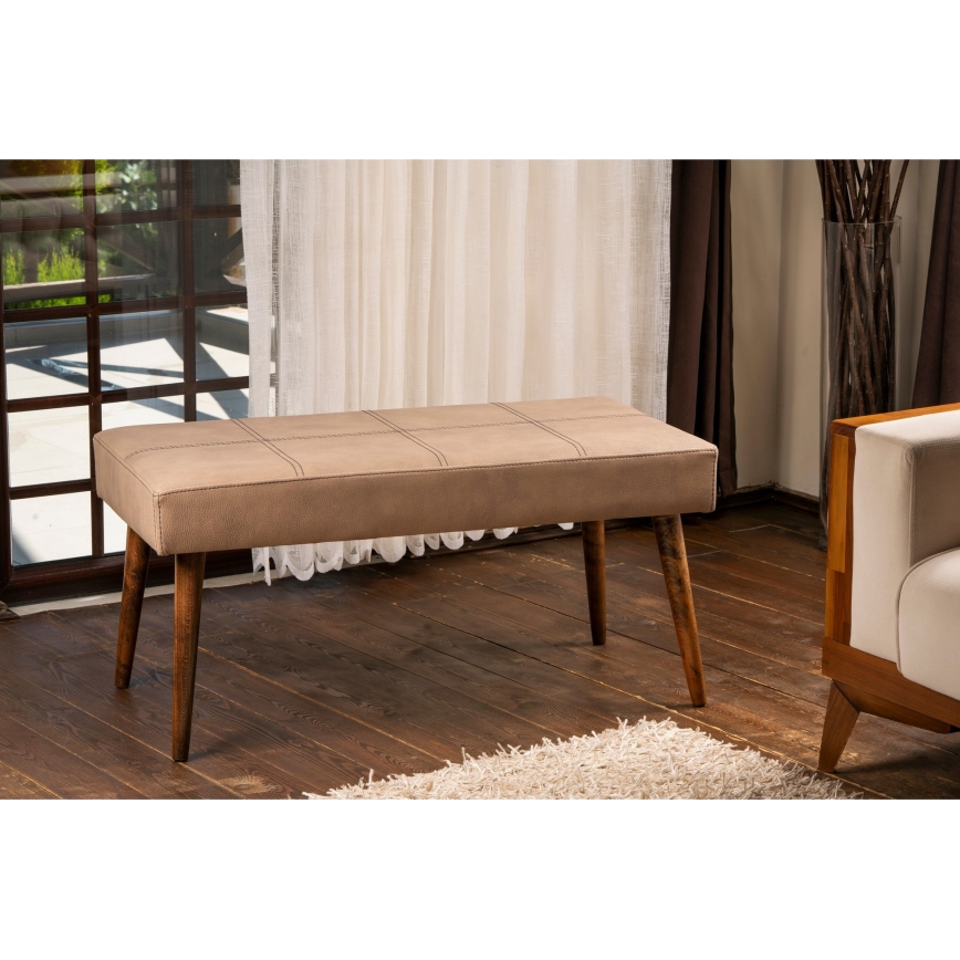 Tabouret VITO 46x92 cm marron