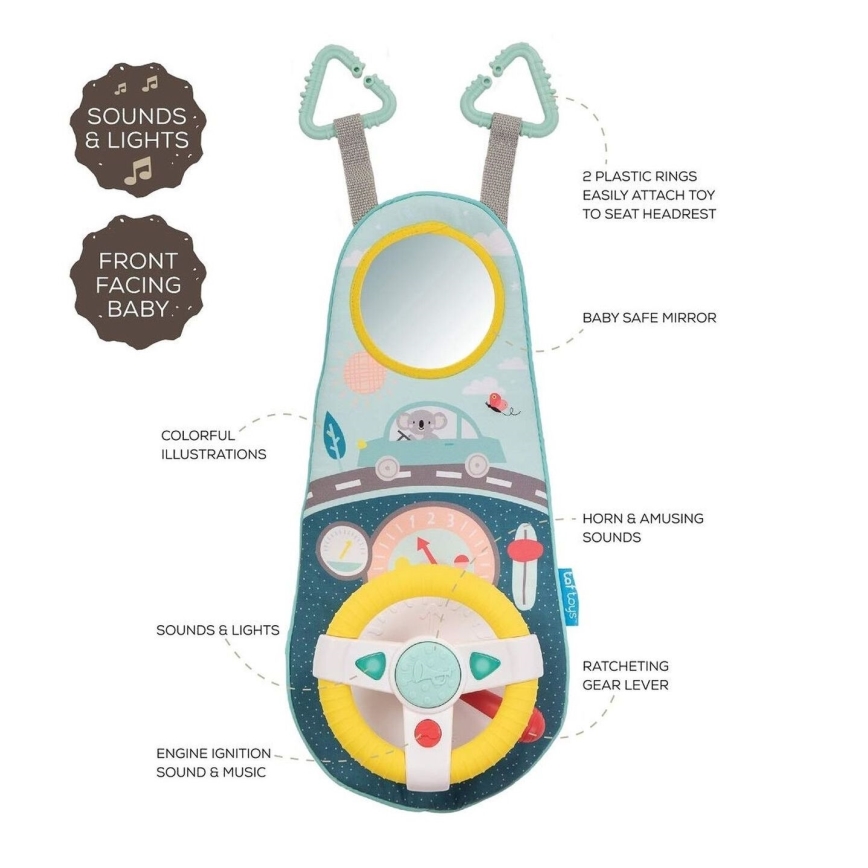 Taf Toys - Auto Koala giocattolo a rotelle
