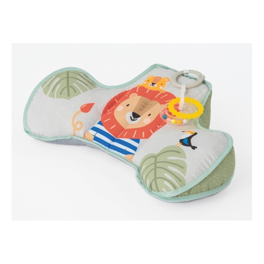 Taf Toys - Cuscino per bambini per l'ora del pancino TUMMY-TIME savana