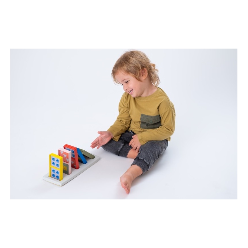Taf Toys - Domino per bambini 4in1 animali