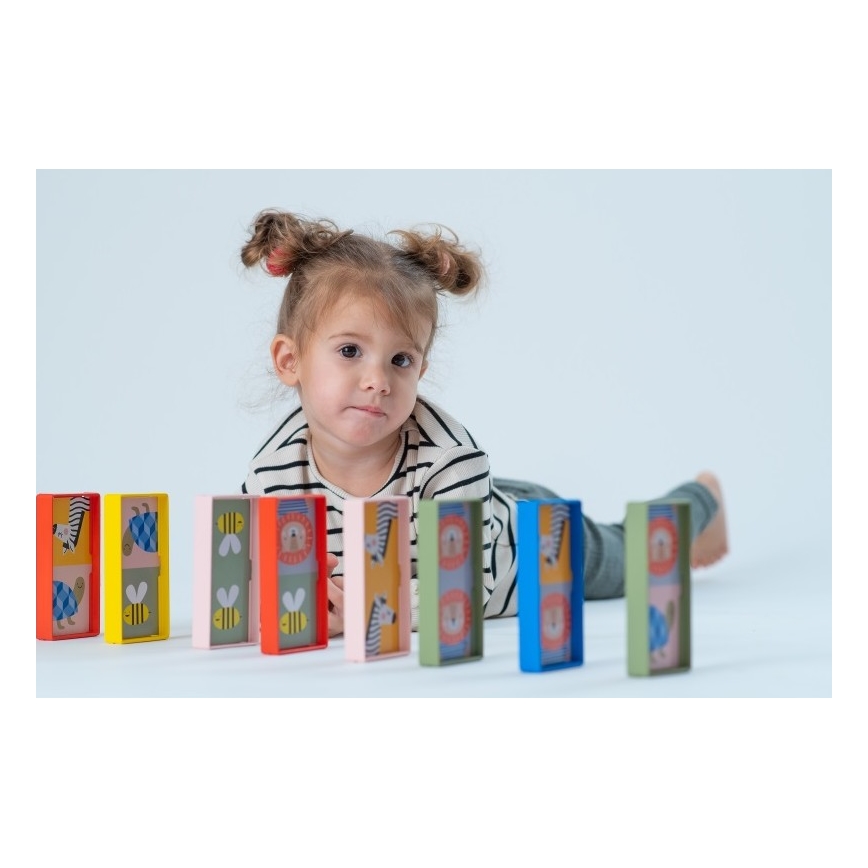 Taf Toys - Domino per bambini 4in1 animali