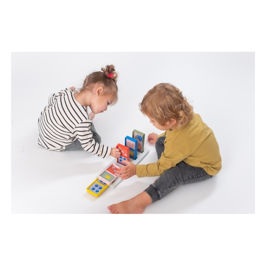 Taf Toys - Domino per bambini 4in1 animali