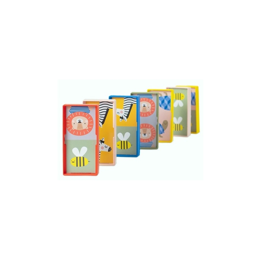 Taf Toys - Domino per bambini 4in1 animali