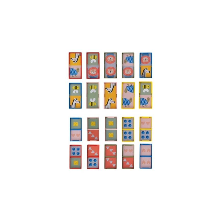 Taf Toys - Domino per bambini 4in1 animali
