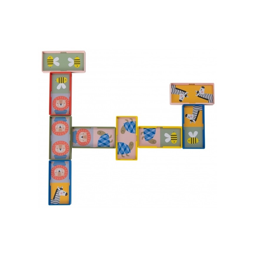 Taf Toys - Domino per bambini 4in1 animali