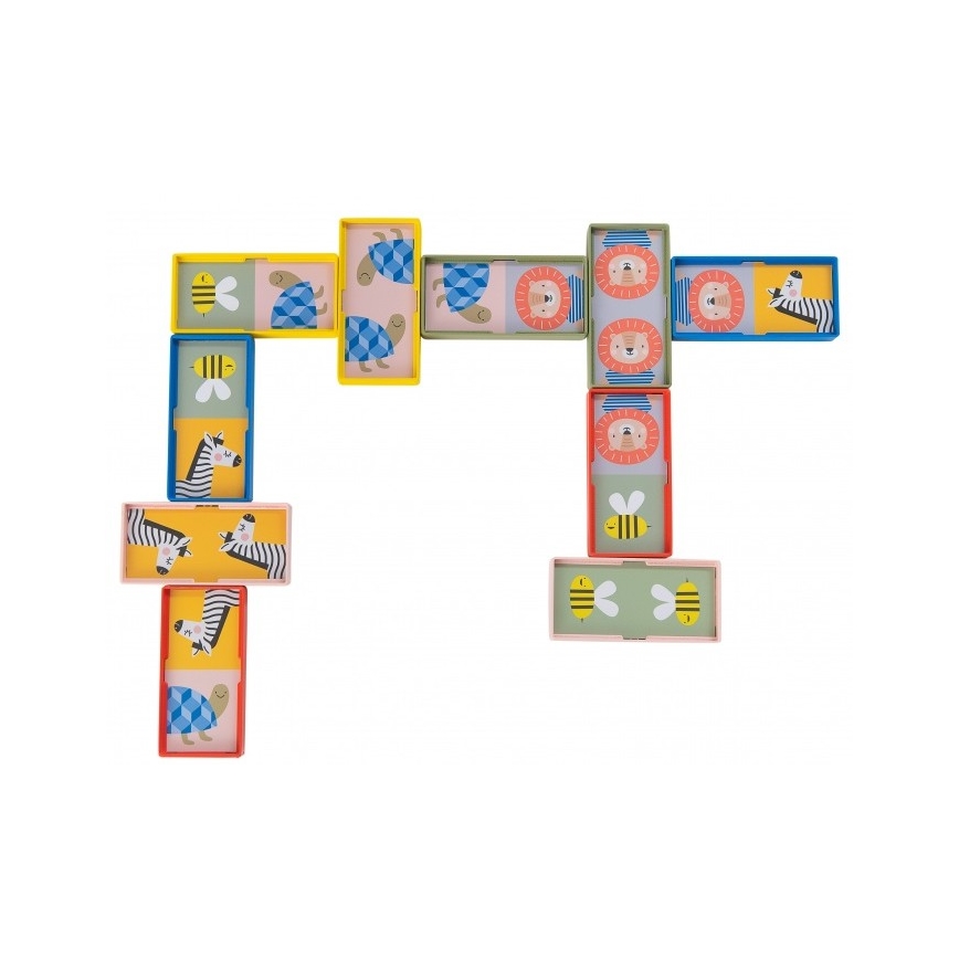 Taf Toys - Domino per bambini 4in1 animali