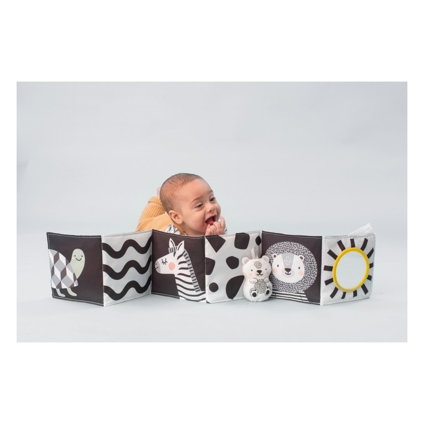 Taf Toys - Libro tessile per bambini 3in1 savana