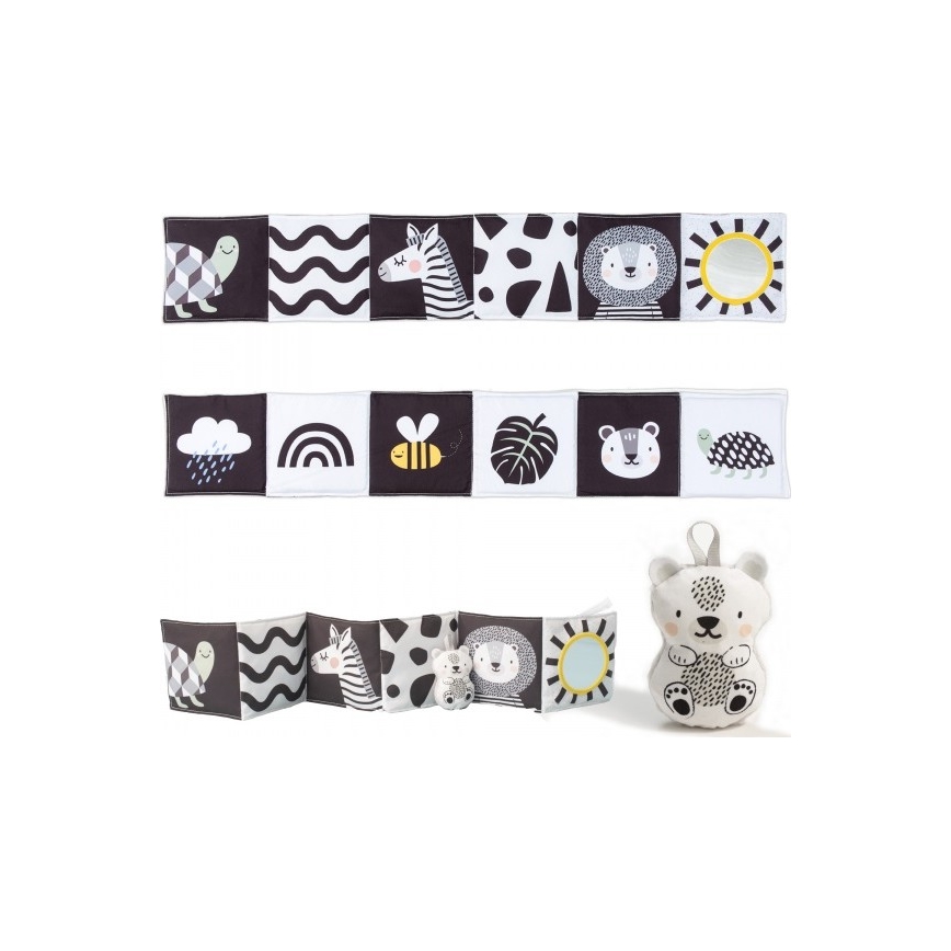 Taf Toys - Libro tessile per bambini 3in1 savana