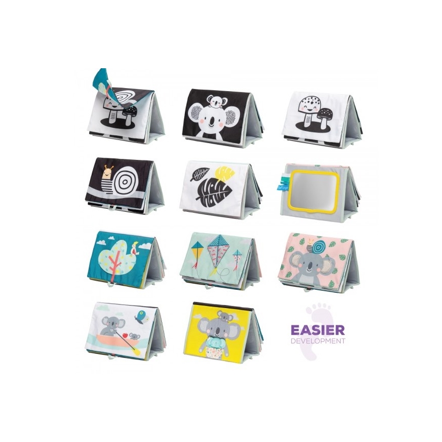 Taf Toys - Libro tessile per bambini con koala a specchio