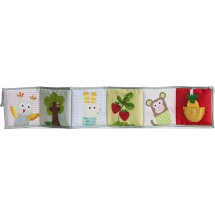 Taf Toys - Livre textile pour enfants 3en1 animaux