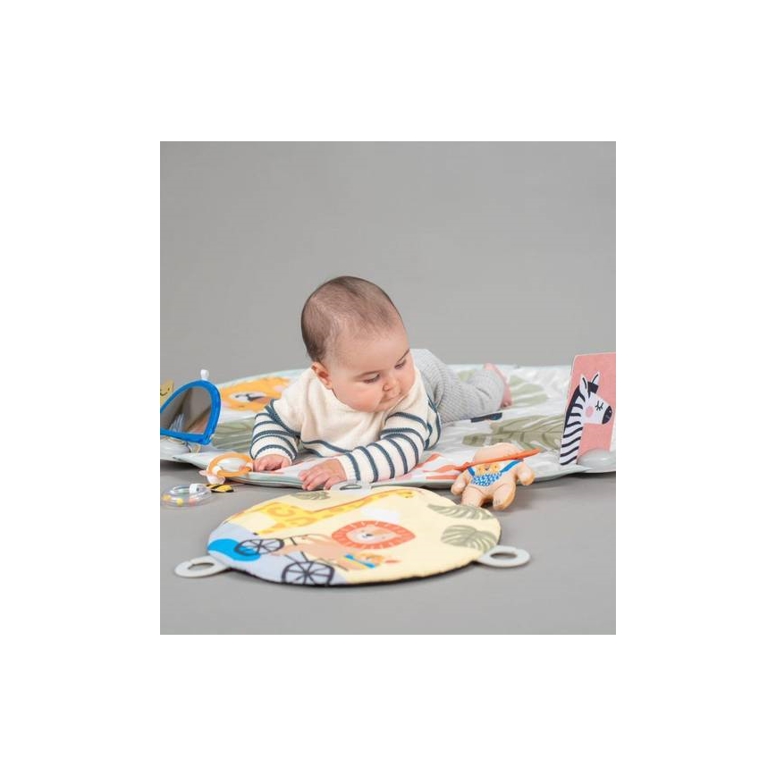 Taf Toys - Tapis d'éveil avec trapèze savane