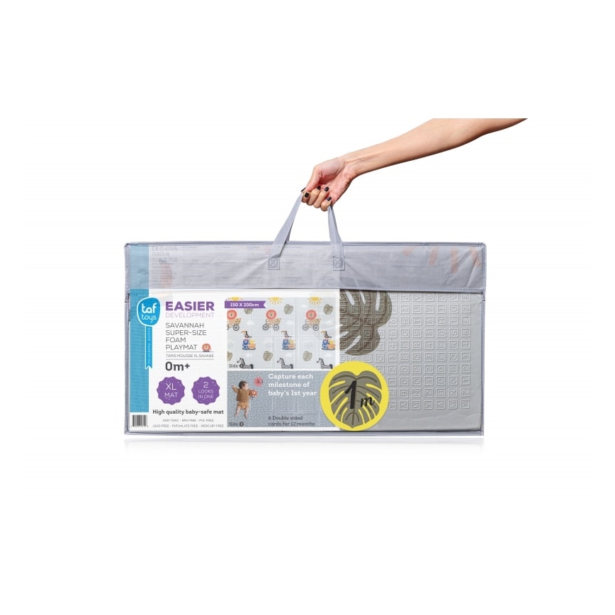 Taf Toys - Tapis d'éveil pour enfant savanne
