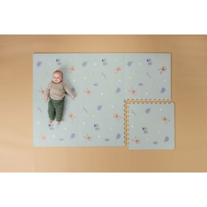 Taf Toys - Tappetino da gioco XL Puzzle Giardino per bambini