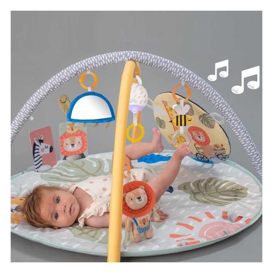 Taf Toys - Tappeto da gioco per bambini con trapezio savana
